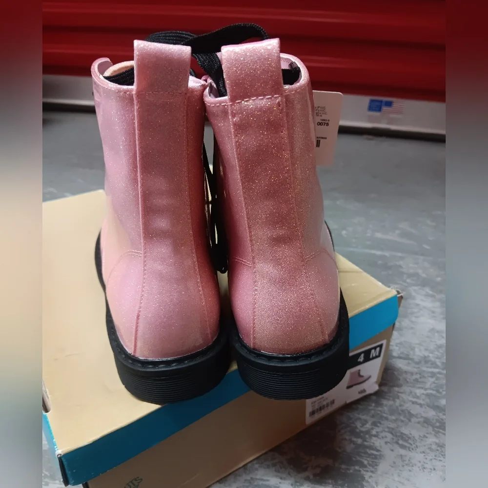Glitter pink thereabouts girls boots 4